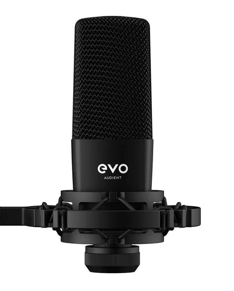Audient EVO Start Recording Bundle w/ USB Audio Interface, Headphones & Mic