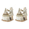 Santa with Spinning Christmas Tree (Set of 2)