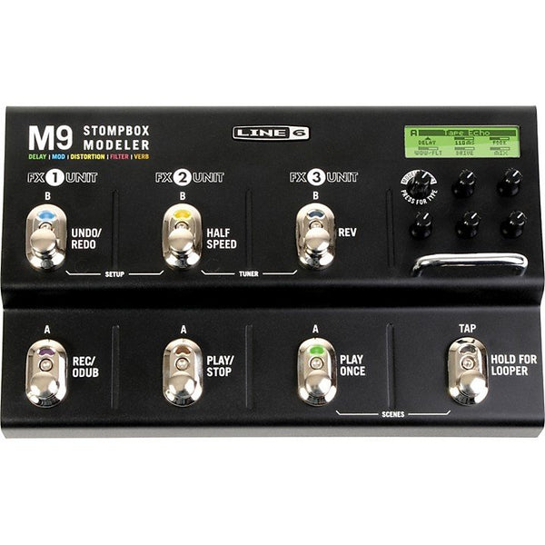 Line 6 M9 Stompbox Modeler Multi-Effects Guitar Pedal + Looper
