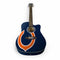 Woodrow Chicago Bears Acoustic Guitar with Gigbag - ACNFL06
