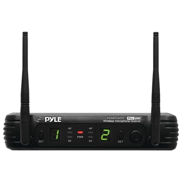 Pyle Pro Premier Professional UHF Wireless Microphone System - PDWM3400