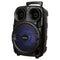 SYLVANIA 8" 15W Bluetooth® Tailgate Speaker w/ FM Radio LED Lights & Mic SP740-C