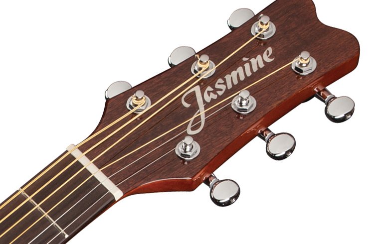 Jasmine Dreadnought Acoustic Electric Guitar w/ Case - Sunburst - JD-39CESB