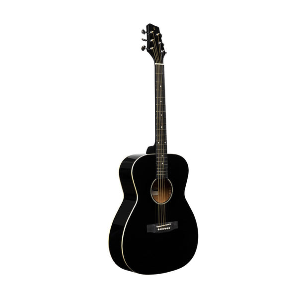 Stagg Auditorium Acoustic Guitar - Black - SA35 A-BK