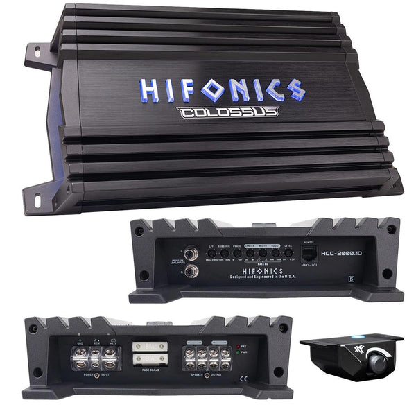 Hifonics Monoblock Colossus Amplifier 2000 Watts HCC2000.1D