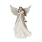 Winter Angel Figurine with Bird Accent (Set of 2)