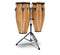 LP Aspire Series 11” & 12” Siam Walnut Wood Conga Set - LPA647-SW