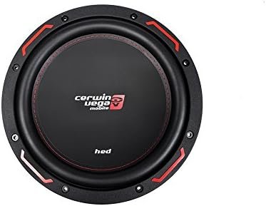 Cerwin-Vega H4104D 250W 10" HED Series Dual 4 Ohm Car Subwoofer - New Old Stock