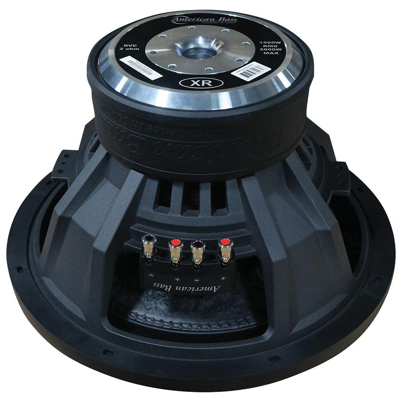 American Bass 15″ 3000 Watt 2 Ohm DVC Woofer - XR15D2