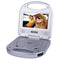 SYLVANIA 7-In. Portable DVD Player w/Handle and Earphones Silver SDVD7049-SILVER
