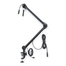 Gator Frameworks Pro Broadcast Boom Mic Stand w/ LED Light - GFWMICBCBM4000