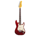 Oscar Schmidt 3/4 Electric Guitar - Trans Red - OS-30-TR