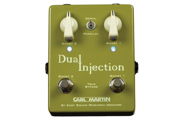 Carl Martin Dual Injection Boost Stomp Box Effect Pedal - CM0221