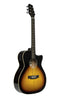 Stagg Cutaway Acoustic Electric Auditorium Guitar - Sunburst - SA35 ACE-VS