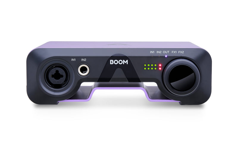 Apogee BOOM 2x2 Audio Interface with Built-in Hardware DSP FX