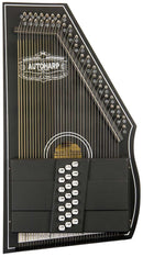 Oscar Schmidt 21 Chord Electric Autoharp - Black - OS73CE