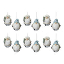 Gnome Sleigh Bell Ornament (Set of 12)