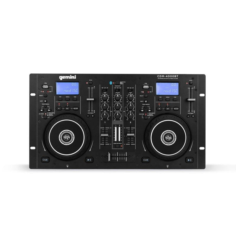 Gemini Dual CD/USB DJ Media Player with Bluetooth - CDM-4000BT