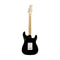 Stagg Left-Handed Electric Guitar - Brilliant Black - SES-30 BK LH