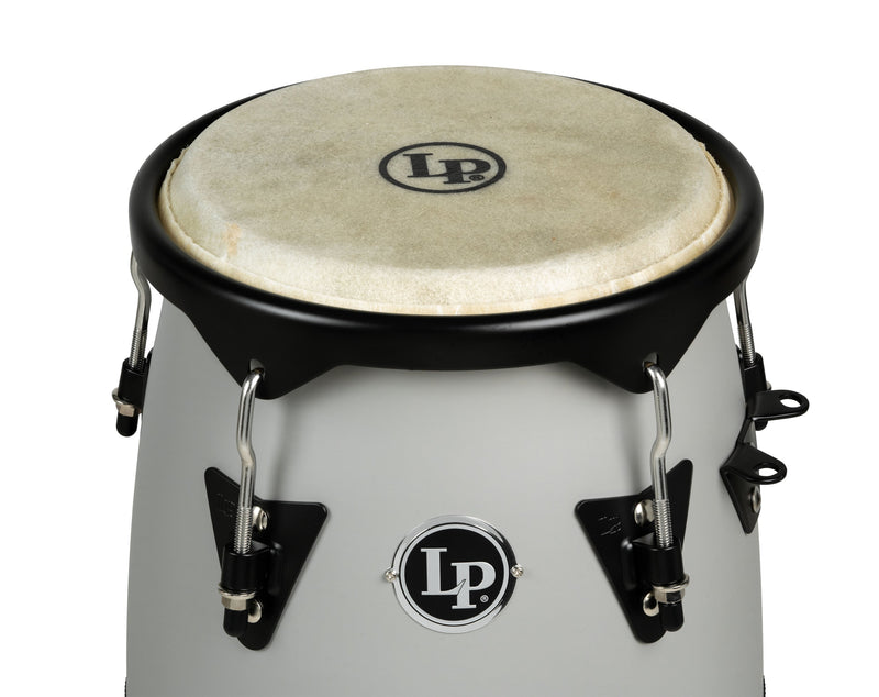 Latin Percussion Discovery 10" & 11" Conga w/ Stand - Slate Grey - LP646D-SG