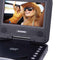 SYLVANIA SDVD7049-BLACK 7-In. Portable DVD Player w/ Handle and Earphones Black