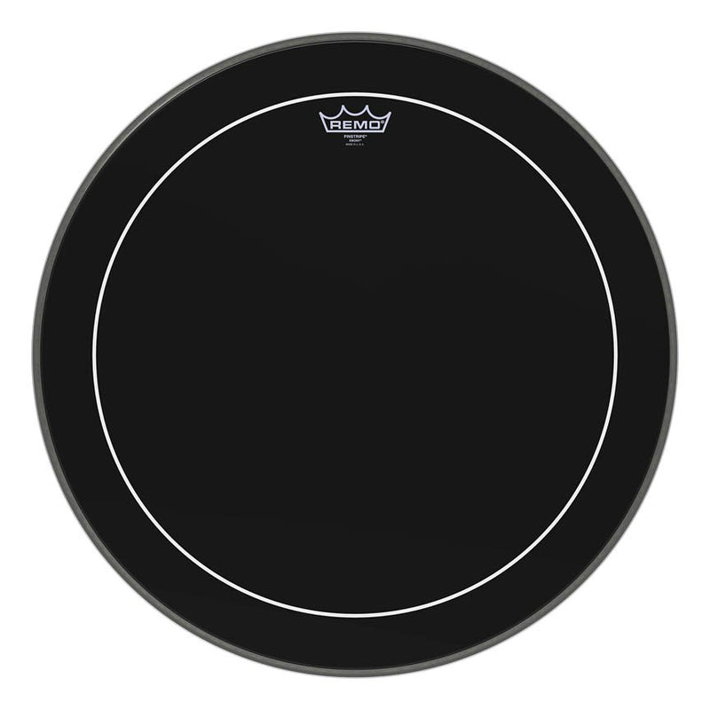 Remo Pinstripe Ebony 22" Bass Drumhead - ES-1622-PS