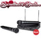 Samson Stage 200 Dual-Channel Handheld VHF Wireless System - Group B / Channel B