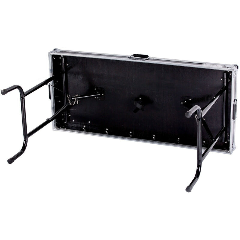 DeeJay LED Universal Fold-Out DJ Table with Locking Pins (48" Wide)