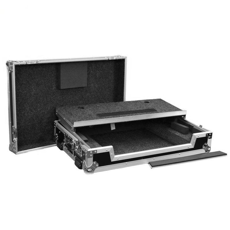 Deejay LED TBHDDJFLX10LT Case for DDJFLX10 with Laptop Shelf