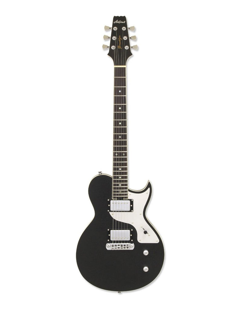 Aria 718-MK2 Brooklyn Electric Guitar - Open Pore Black - 718MKII-OPBK