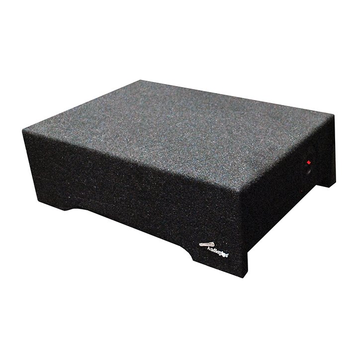 Audiopipe 10" 400 Watts Shallow Mount Downfire Loaded Enclosure - APSB-10BDF