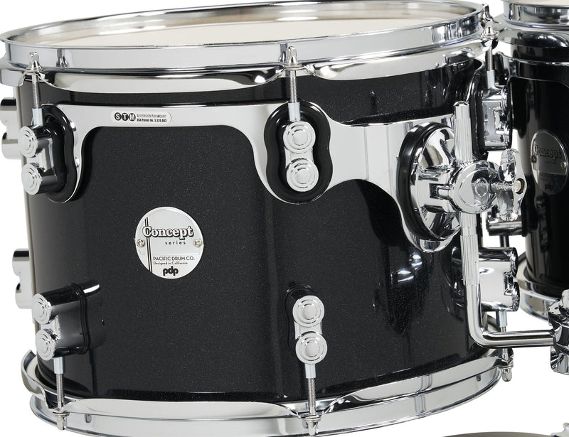 PDP Concept Series 5-Piece Maple Shell Pack - 10/12/16/22/14 - Meteor Dust