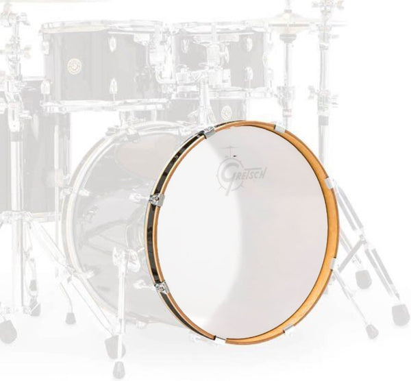 Gretsch Catalina Maple 18" Bass Drum Hoop - Black Brass Sparkle- GDCM0218BBS