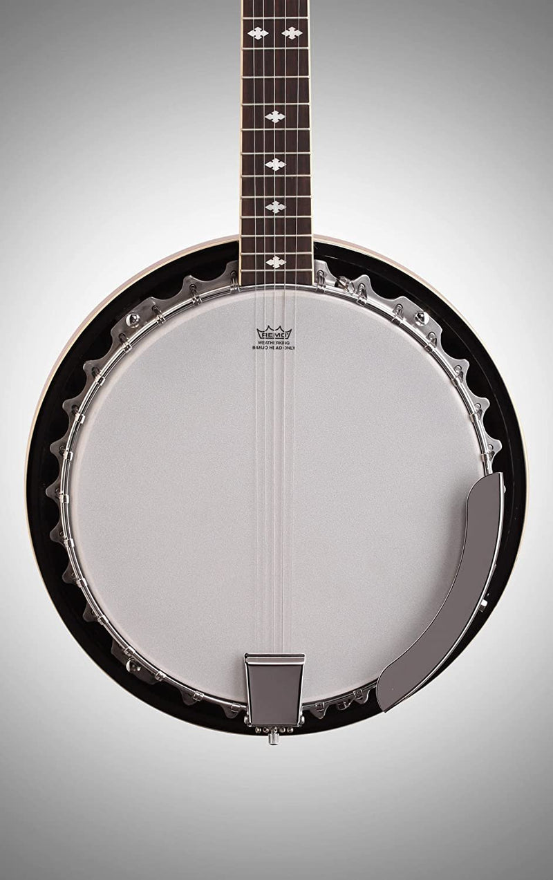 Stagg 5-String Left-Handed Deluxe Bluegrass Banjo w/ Metal Pot - BJM30 LH