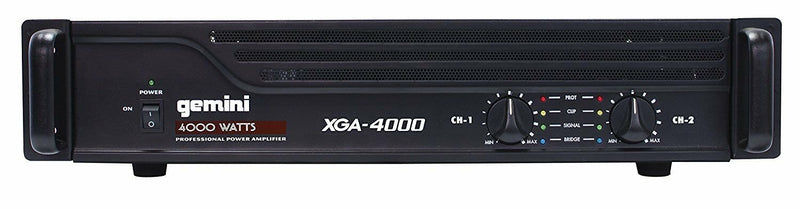 Gemini XGA Series XGA-4000 4000W Professional PA Power Amp
