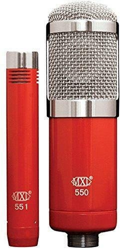 MXL 550/551R Vocal Condenser and Instrument Recording Mic Kit