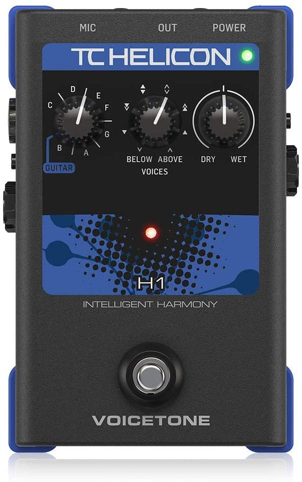 TC Helicon VoiceTone H1 Vocal Effects Processor - VOICETONEH1