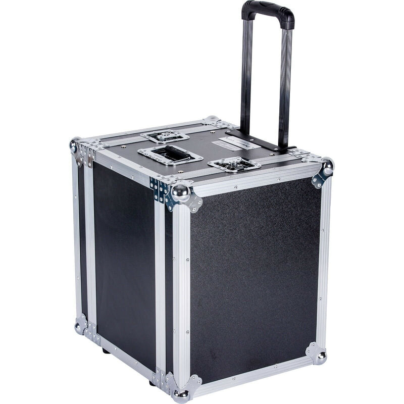 DeeJay LED 8 RU Effect Deluxe Case with Pull-Out Handle and Wheels (14" Deep)