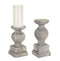 Garden Stone Candle Holder (Set of 2)