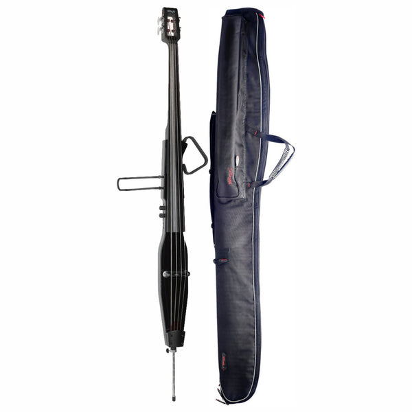 Stagg 3/4 Electric Double Bass with Gigbag - Metallic Black - EDB-3/4 MBK