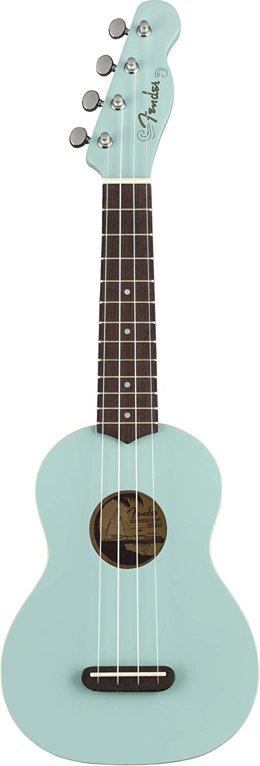 Fender Venice Soprano Ukulele - Daphne Blue