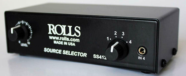 Rolls SS412 Four Channel Audio Source Selector