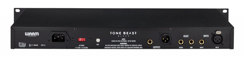 Warm Audio TB12 “Tone Beast” - Tone Shaping Mic Pre - Black